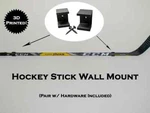 10 Hockey Stick Wall Mount Display Brackets Holders Hangers (5 Sets) + Hardware. Fixed Price $15.99.