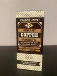 Trader Joe's Instant Coffee Packets W/ Creamer & Sugar, 100% Arabica 10CT. Fixed Price $8.00.