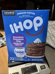 Ihop Chocolate Chip Premium Ground Coffee Keurig Cups 22 Pods New In Box 7/24. Fixed Price $9.97.
