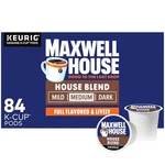 Maxwell House Blend Medium Roast K-cup Coffee Pods, 84 Ct Box. Fixed Price $37.50.