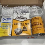 Cafe Du Monde Beignet, Coffee, Mug Gift Box. Fixed Price $125.00.