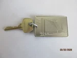 Hyatt Regency San Francisco Rm 1230 Vintage Hotel Room Key And Fob. Fixed Price $12.95.