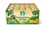 Starbucks Mountain Blend Single 50 K-cups Coffee Medium Light Roast Keurig. Fixed Price $59.95.