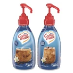 1.5 Liter Pump Bottle Liquid Coffee Creamer - French Vanilla (2/CARTON). Fixed Price $42.22.
