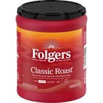 Folgers Classic Ground Coffee, Medium Roast, 9.6 Oz Canister. Fixed Price $16.51.