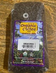Organic Whole Bean Coffee Hurricane Espresso Roast 2LB Medium Dark. Fixed Price $30.00.