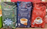 Barissimo Holiday Blend, Caramel Brulee, Peppermint Mocha Ground Coffee (3 Bags). Fixed Price $49.99.