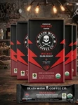 5 Boxes - Death Wish Coffee Instant Dark Roast Packets, (8 Per Pack). Fixed Price $48.99.
