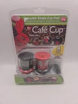 Keurig CC-MC12 Cafe Cup Pack 4 Reusable Single Coffee Pods. Fixed Price $13.99.