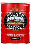 French Market & Chicory Dark Roast Ground Coffee, 12OZ Can (pack 6). Fixed Price $50.59.