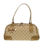 Gucci Princy Mini Boston Gg Canvas Beige Gold Handbag 161720 Women. Fixed Price $740.74.