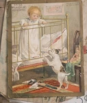 Mclaughlin's Xxxx Coffee Victorian Trade Card "good Morning" Multicolor. Fixed Price $15.00.