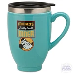 Authentic Disney Parks Mickey's Really Swell Diner Travel Large Coffee Mug -teal. Fixed Price $29.95.