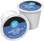 Happy Belly Light Roast Coffee Pods, French Vanilla, Keurig 2.0 Compatible 100CT. Fixed Price $32.75.