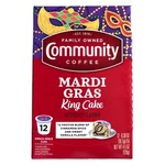 Community Coffee Mardi Gras King Cake Pods K-cups For Keurig 12 Count. Fixed Price $10.00.