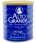 Alto Grande, Coffee Puerto Rican, 8.8 Ounce. Fixed Price $30.00.