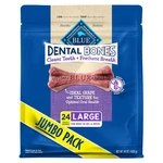 Blue Buffalo Dental Bones Large Natural Chew Dog Treats Bag Jumbo Pack. Fixed Price $36.82.