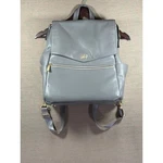 Freshly Picked Classic Diaper Bag Stone Gray Vegan Leather Backpack With Pad. Fixed Price $45.00.
