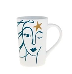 Starbucks Anniversary Gold Blue Siren Face Ceramic Handle Mug 12OZ 2016. Fixed Price $36.29.