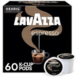 Lavazza Espresso, Single-serve Keurig K-cup Pods, Medium Roast Coffee, 60-COUNT. Fixed Price $46.94.