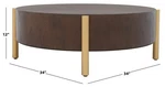 Safavieh Diangela Round Coffee Table, Reduced Price 2172771358 COF6605B. Fixed Price $244.00.