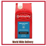 Community Breakfast Blend, Ground Coffee, Medium Roast, 12 Ounce Bag. Fixed Price $7.99.