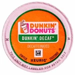 Dunkin Donuts Coffee Medium Roast Decaffeinated Arabica, Keurig Cup Pods. Fixed Price $18.58.