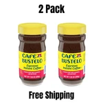 (pack 2) Cafe Bustelo, Espresso Style, Dark Roast Instant Coffee, 7.05 Oz Jar. Fixed Price $8.79.