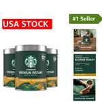Delicate Blonde Roast Instant Coffee - Three 3.17 Oz For Gourmet Taste. Fixed Price $59.99.