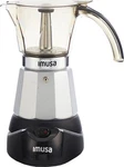 Imusa 6 Or 3CUP Electric Espresso Maker, Silver. Fixed Price $52.79.