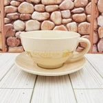 Godiva Chocolatier Cappuccino Coffee Large Cup Mug Saucer Set Rare Gold. Fixed Price $13.49.