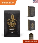 Valhalla Java Dark Roast Grounds - 5LB Extra Caffeine Coffee Experience. Fixed Price $236.98.