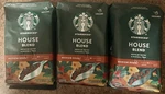 Starbucks House Blend Pack Medium Roast Ground Coffee 36OZ Total!!. Fixed Price $21.99.