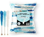 Frozen Ice Rock Candy On Stick (72 Pack) - Bulk Individually Wrapped Pure S.... Fixed Price $59.00.