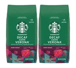 Starbucks Decaf Ground Coffee, Caff Verona, Dark Roast 12 Ounce (pack 2). Fixed Price $63.99.