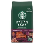Starbucks Italian Dark Roast Ground Coffee, 100 Arabica ? Bag 12 Oz.. Fixed Price $21.84.