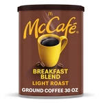 Mccafe Breakfast Blend, Light Roast Ground Coffee, 30 Oz Canister. Fixed Price $30.81.