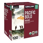Kirkland Signature Coffee Organic Dark Roast K-cups Pod 120 Count. Fixed Price $39.99.