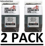 2 Pack- San Francisco Bay Decaf French Roast Whole Bean Coffee (total 4 Lb). Fixed Price $51.88.
