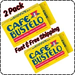 (2 Pack) Cafe Bustelo,espresso Style Dark Roast Ground Coffee,vacuum Packed 10OZ. Fixed Price $9.19.