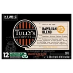Tullys Hawaiian Blend K-cups, Medium Roast COFFEE,12 Count. Fixed Price $23.37.