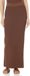 The Drop Women's Tyler Rib Sweater Skirt, Coffee Bean,. Fixed Price $6.73.