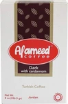 Al Ameed Turkish Coffee Dark Roast W/ Cardamom 8 Oz - Pack 3. Fixed Price $37.37.