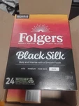 Folgers Gourmet Selections Coffee K-cups Black Silk (96/ 4 Box) New. Fixed Price $49.99.